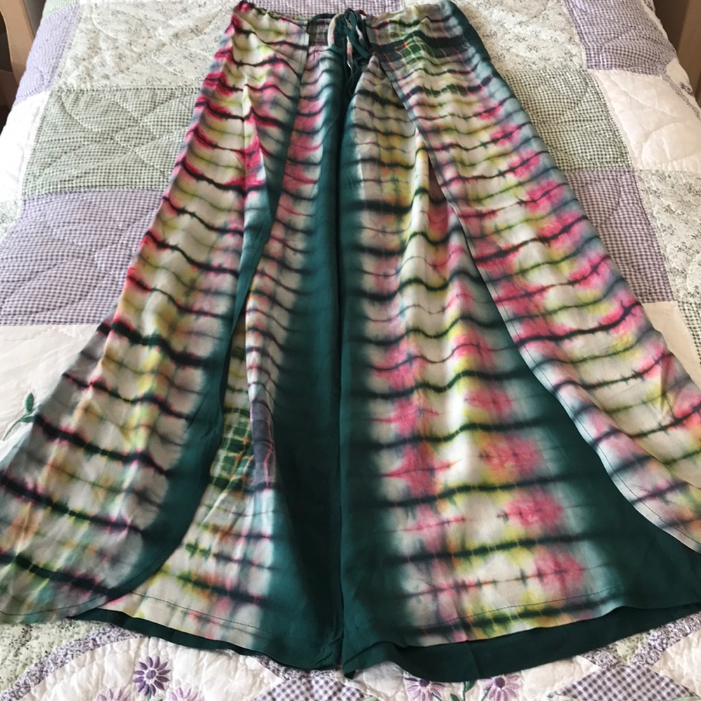 Tie dye pants